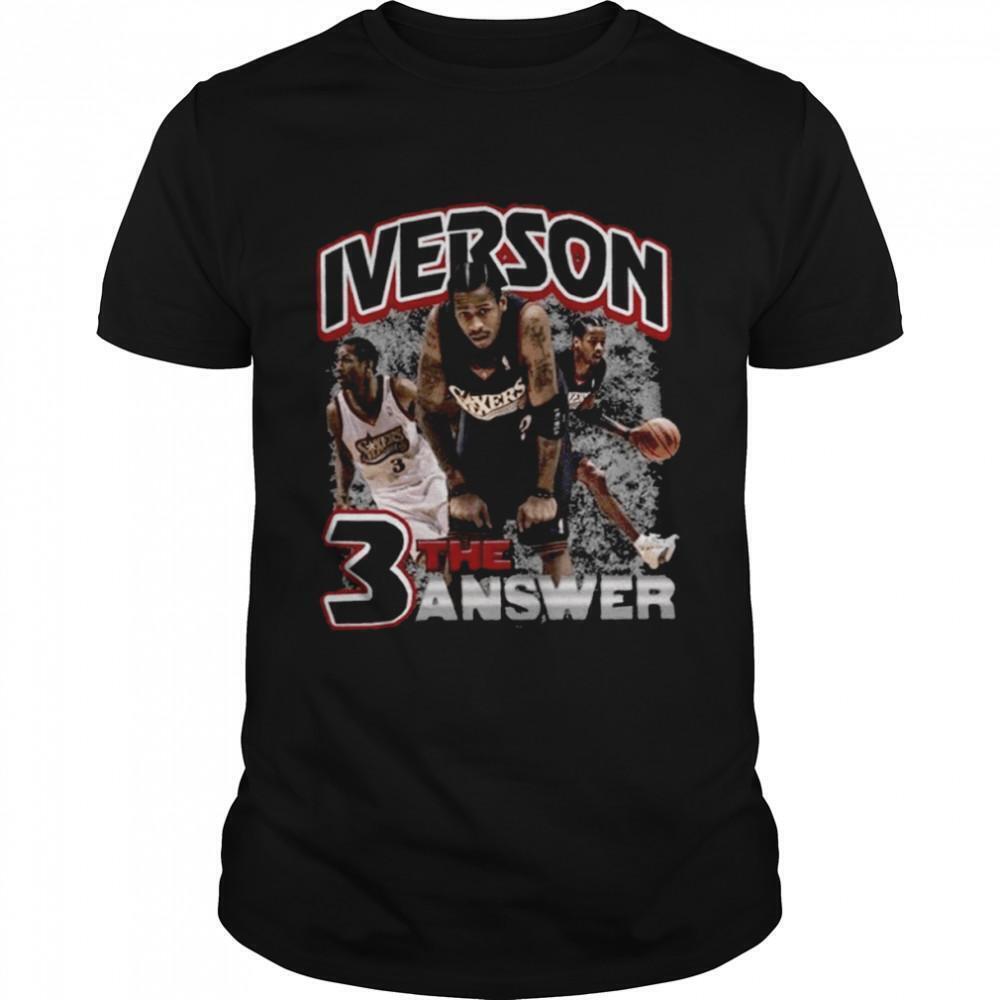Allen Iverson Bootleg The Answer Philadelphia Shirt